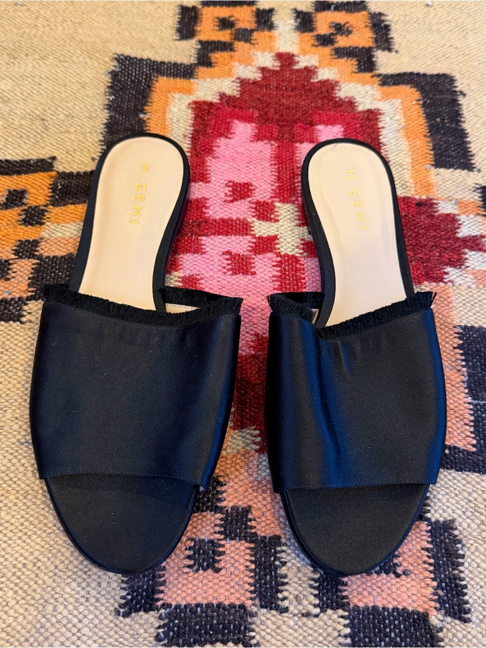 M. Gemi Tendina satin slides size 39.5 in perfect condition - Picture 2 of 6